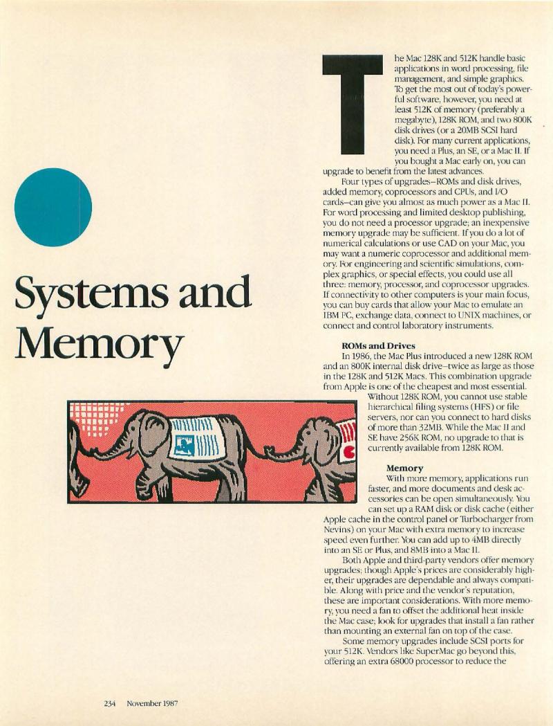 MacWorld 8711 November 1987 — page 234