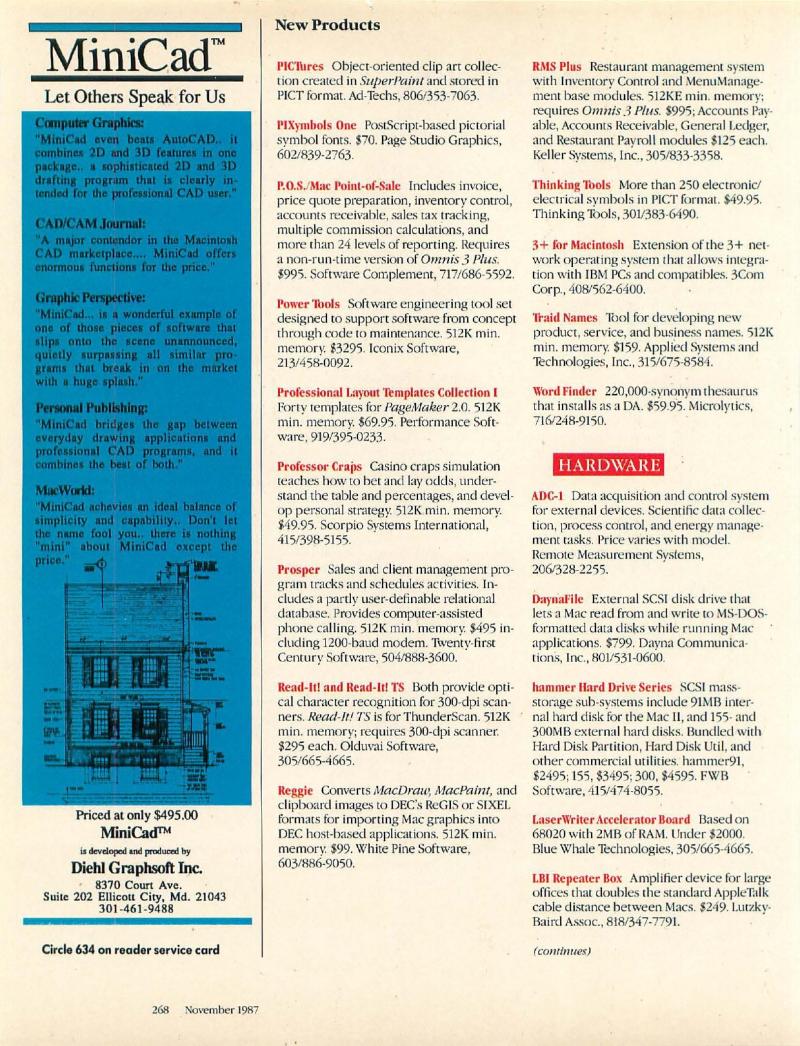 MacWorld 8711 November 1987 — page 268