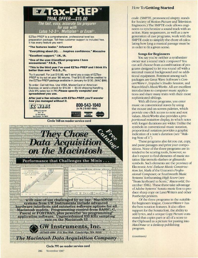 MacWorld 8711 November 1987 — page 286