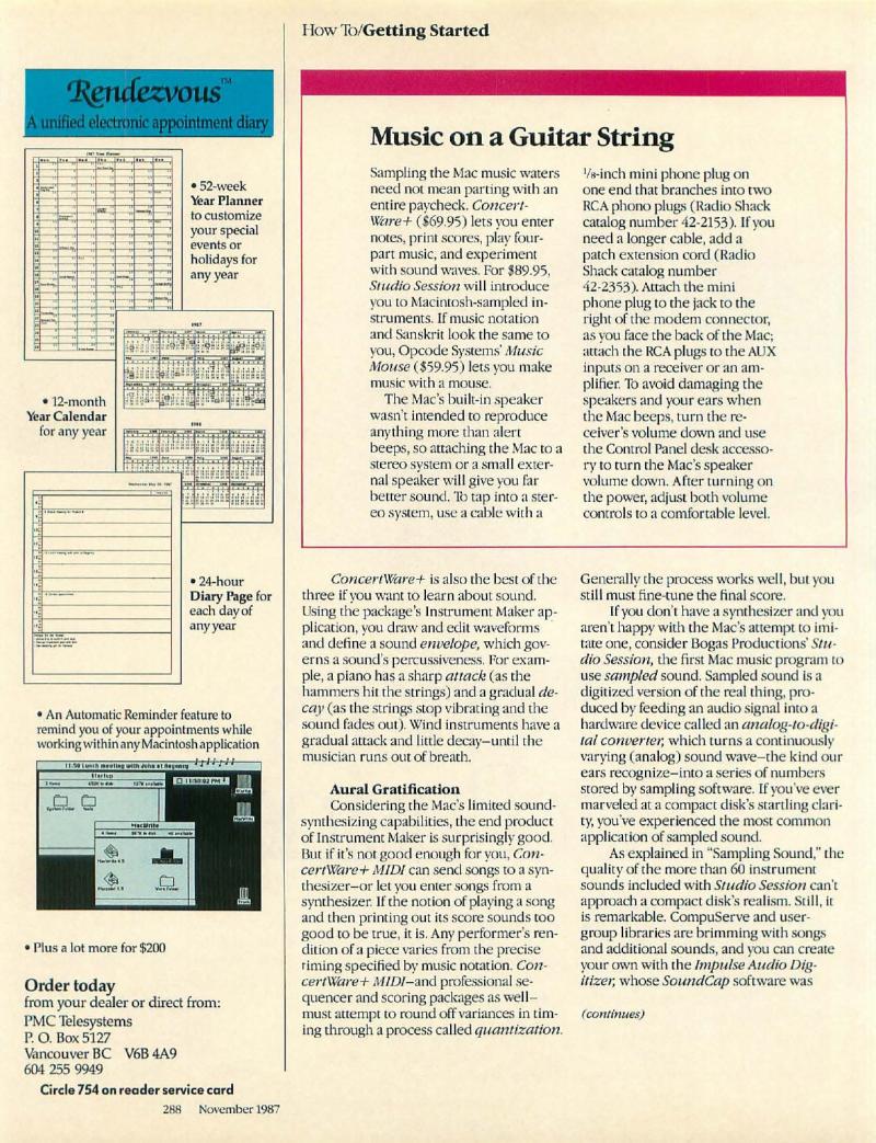 MacWorld 8711 November 1987 — page 288