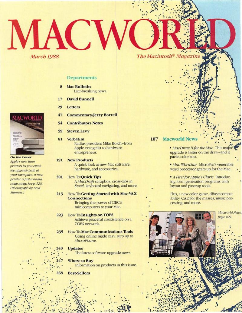 MacWorld 8803 March 1988 — page 4