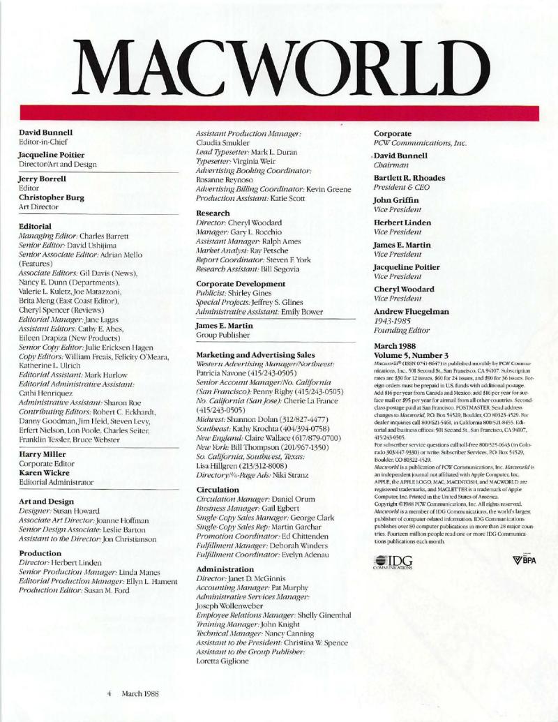 MacWorld 8803 March 1988 — page 6