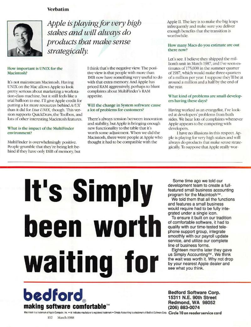 MacWorld 8803 March 1988 — page 106