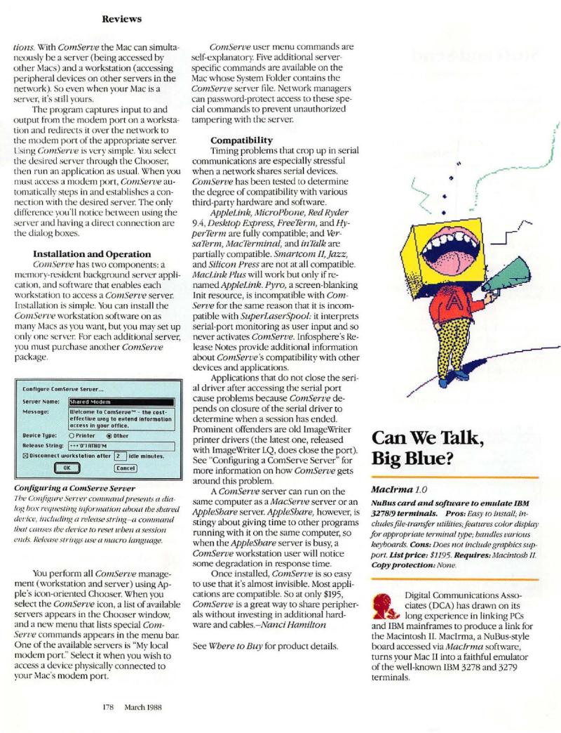 MacWorld 8803 March 1988 — page 184