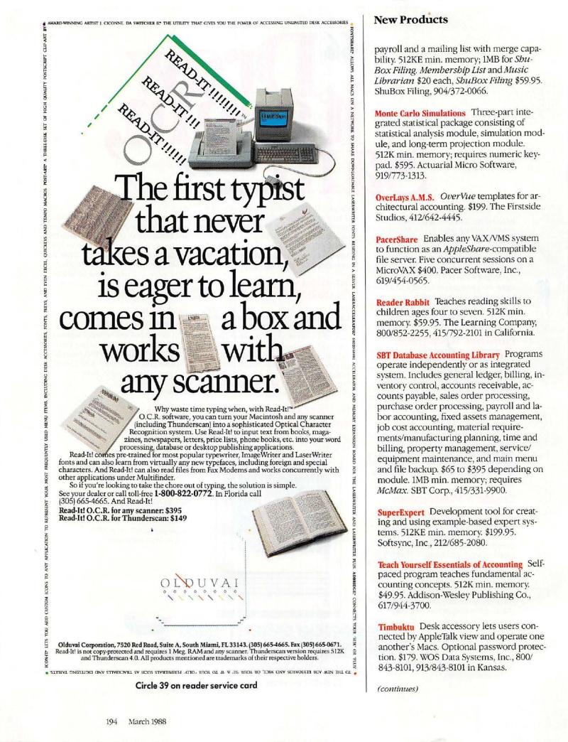 MacWorld 8803 March 1988 — page 200