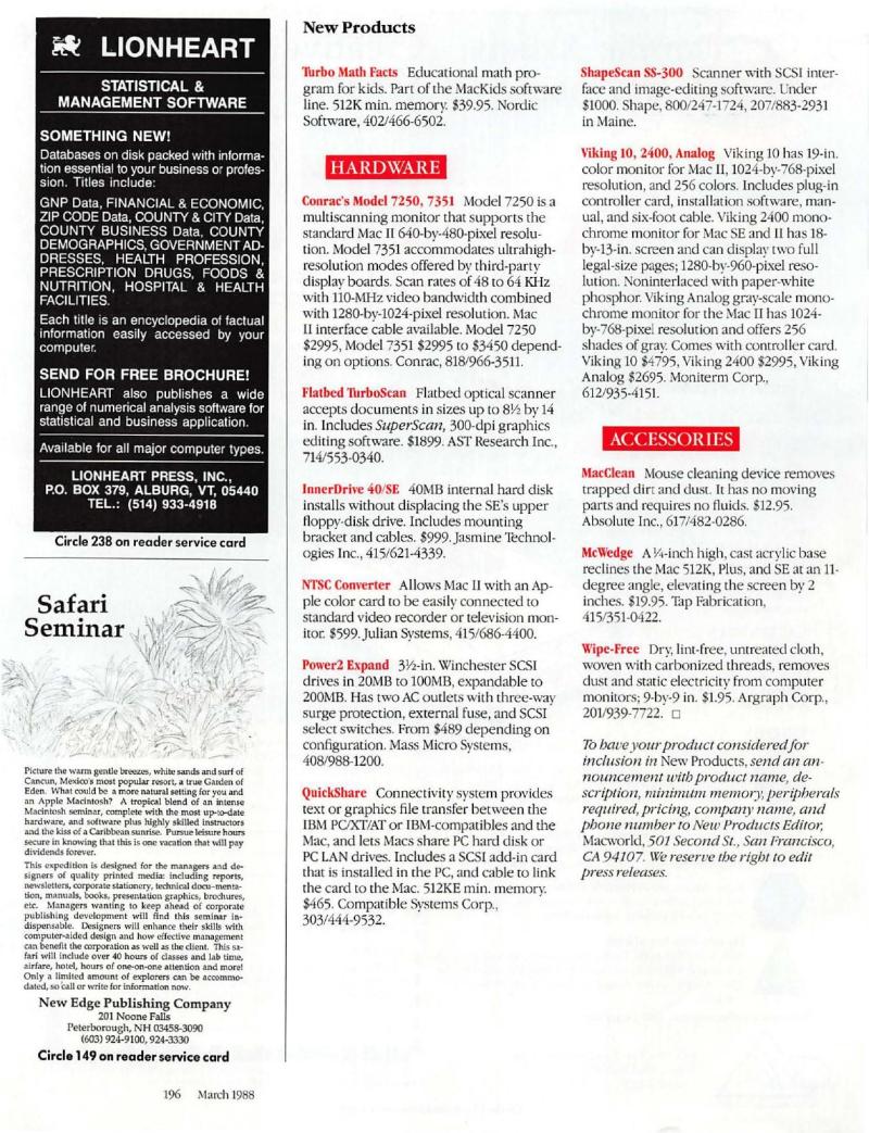 MacWorld 8803 March 1988 — page 202
