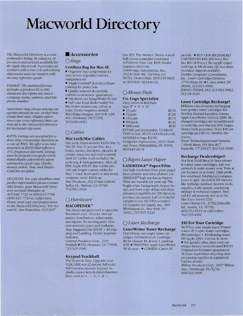 MacWorld 8803 March 1988 — page 271