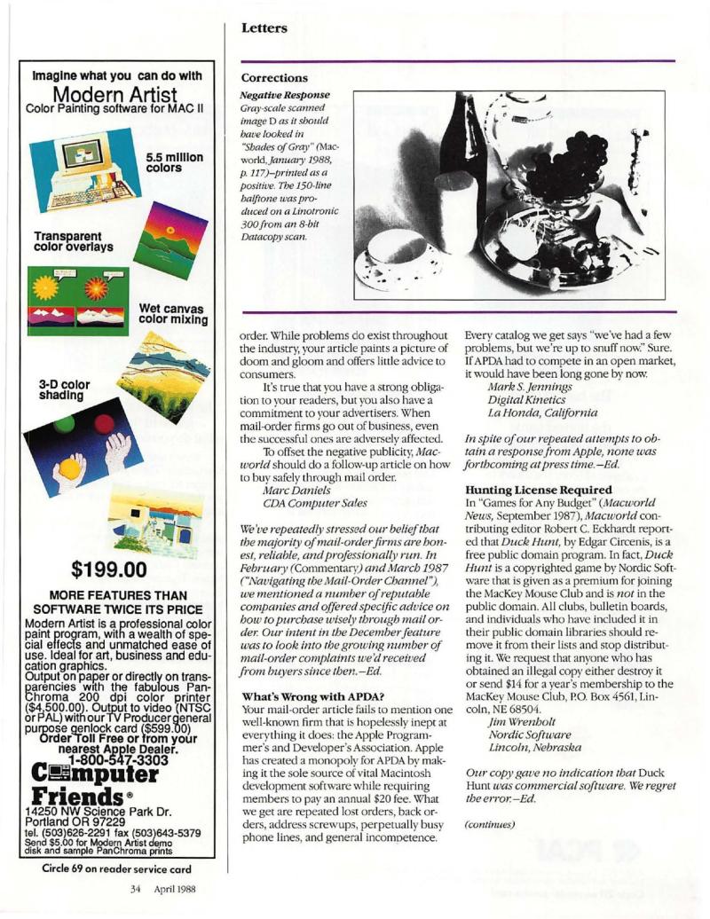 MacWorld 8804 April 1988 — page 36