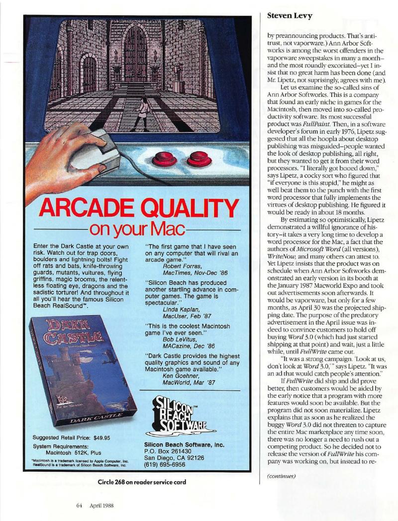 MacWorld 8804 April 1988 — page 66