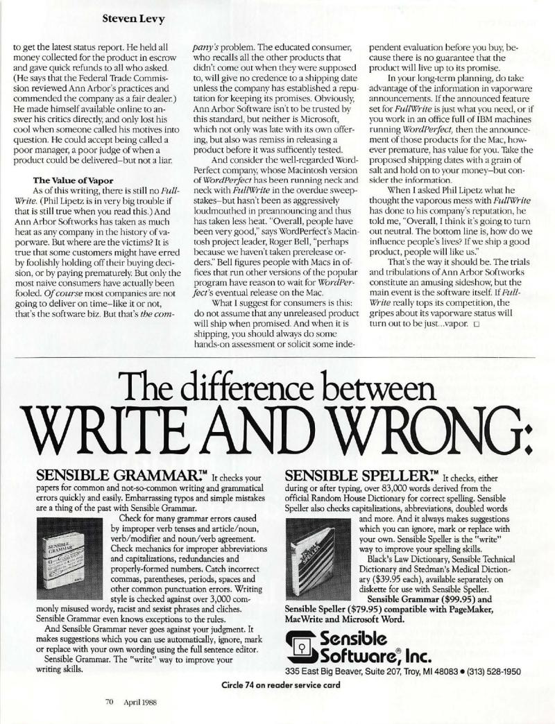 MacWorld 8804 April 1988 — page 72