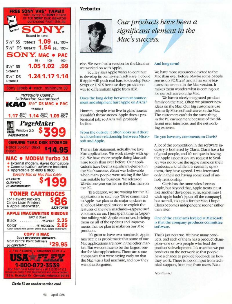 MacWorld 8804 April 1988 — page 98