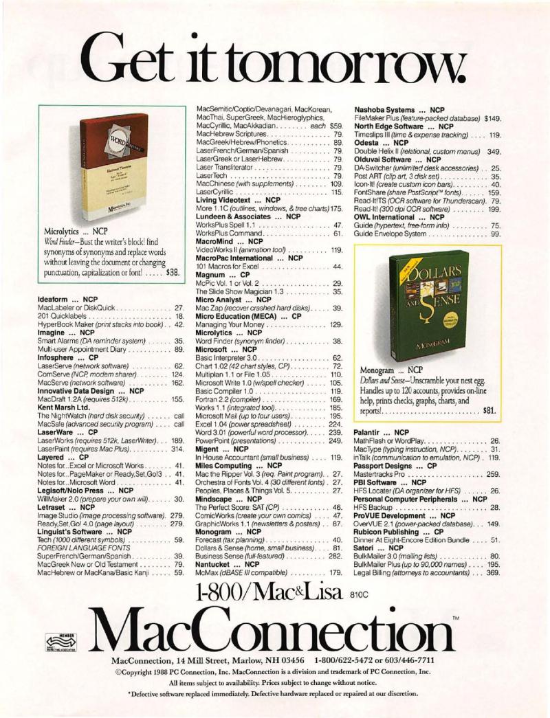 MacWorld 8804 April 1988 — page 133