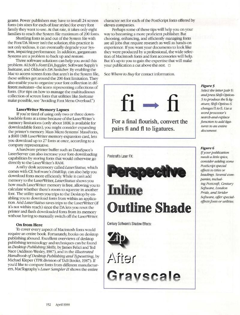 MacWorld 8804 April 1988 — page 154
