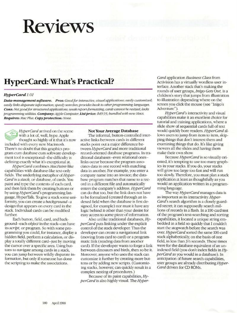MacWorld 8804 April 1988 — page 182