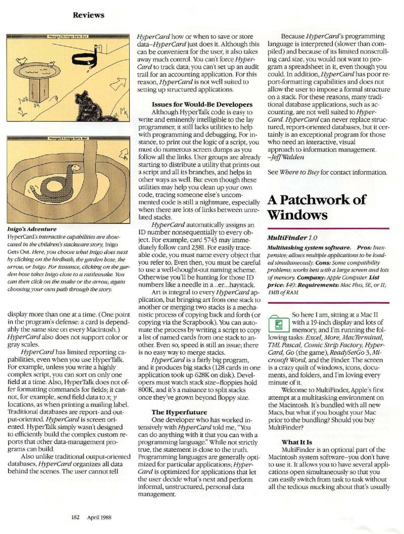 MacWorld 8804 April 1988 — page 184