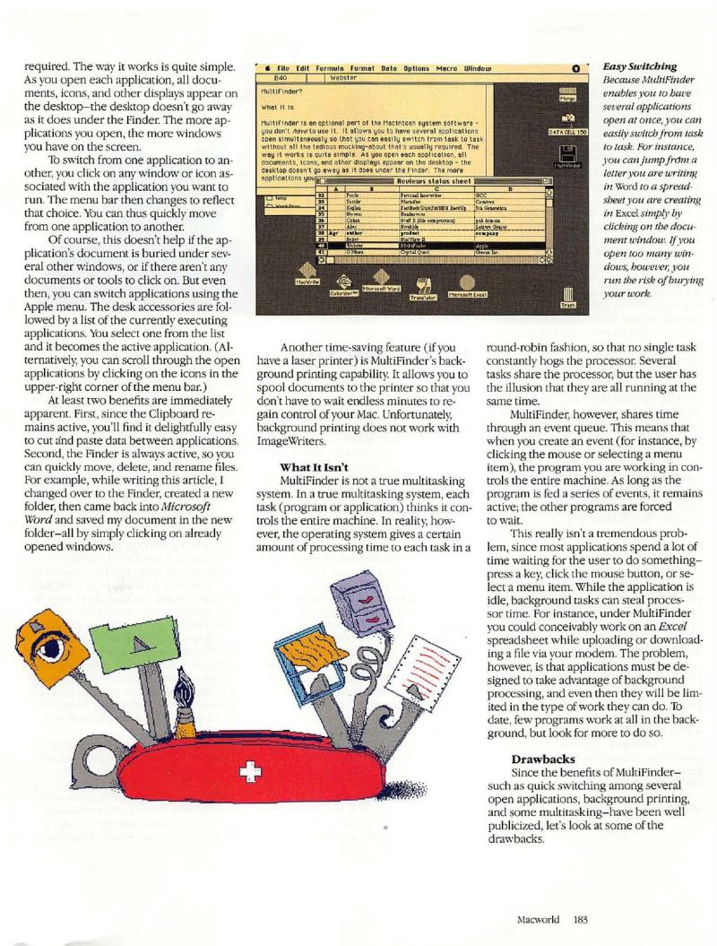 MacWorld 8804 April 1988 — page 185