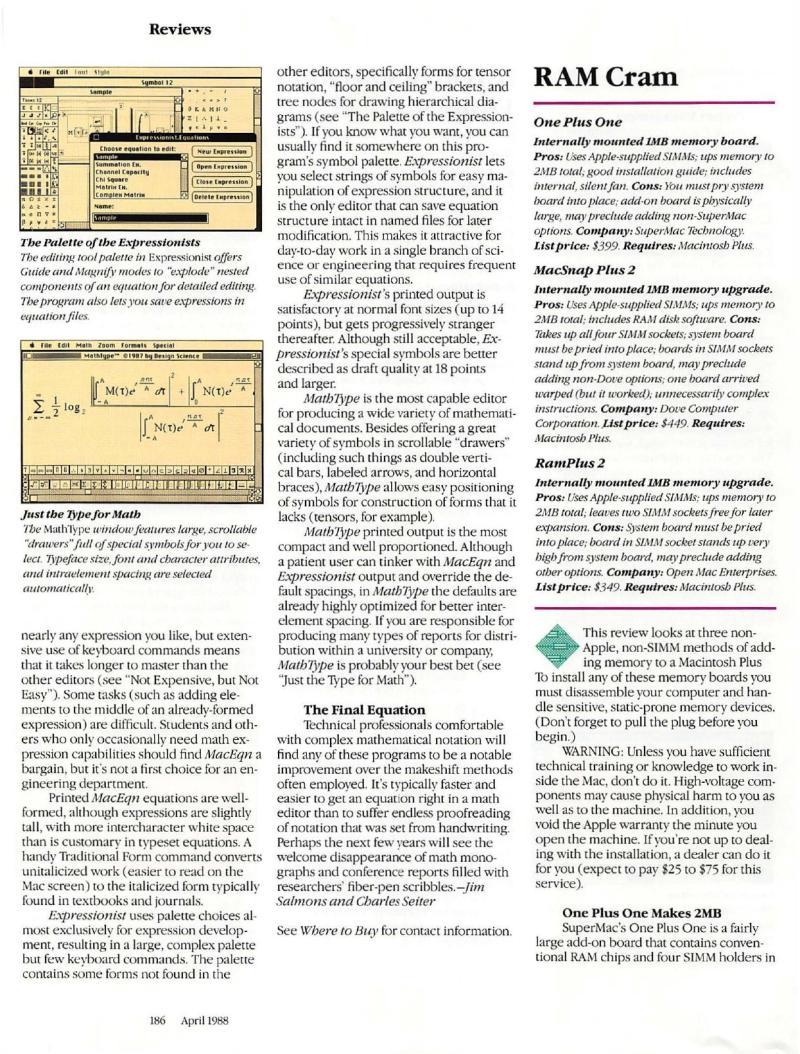 MacWorld 8804 April 1988 — page 188