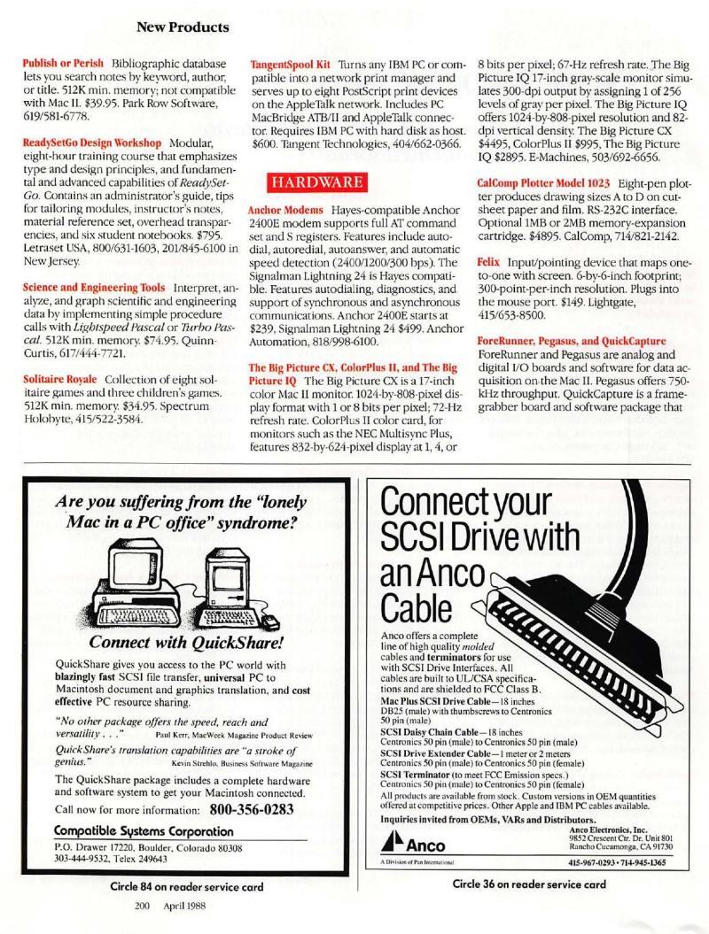 MacWorld 8804 April 1988 — page 202