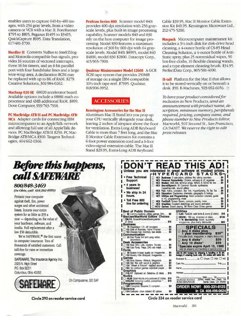 MacWorld 8804 April 1988 — page 203