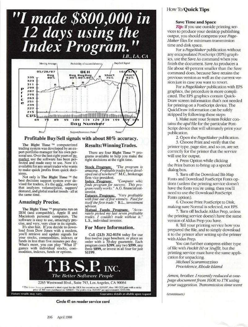 MacWorld 8804 April 1988 — page 208