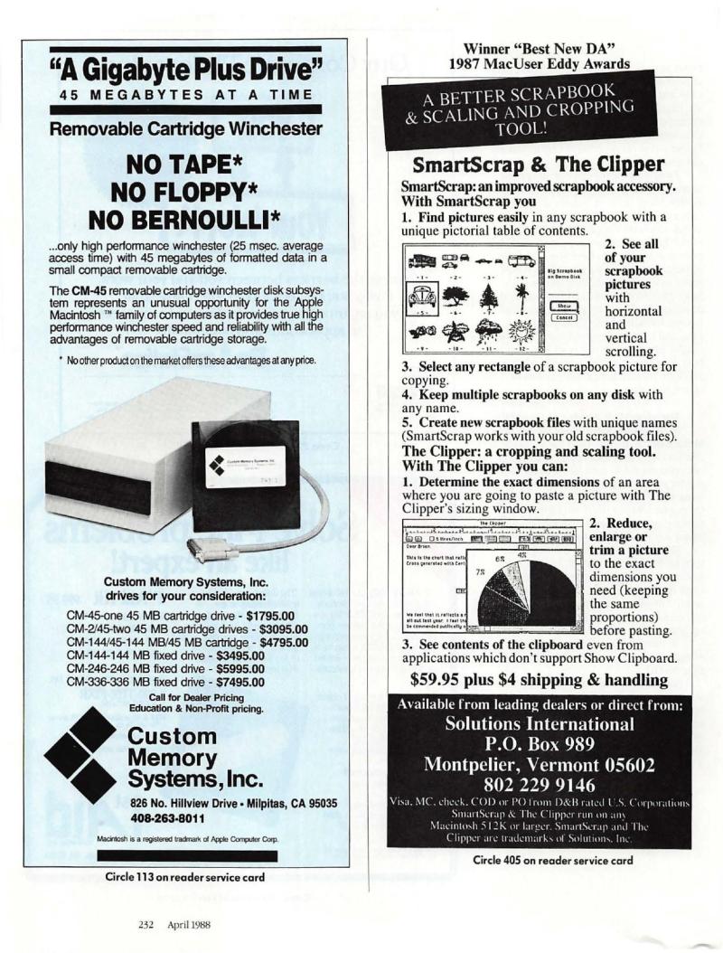 MacWorld 8804 April 1988 — page 234