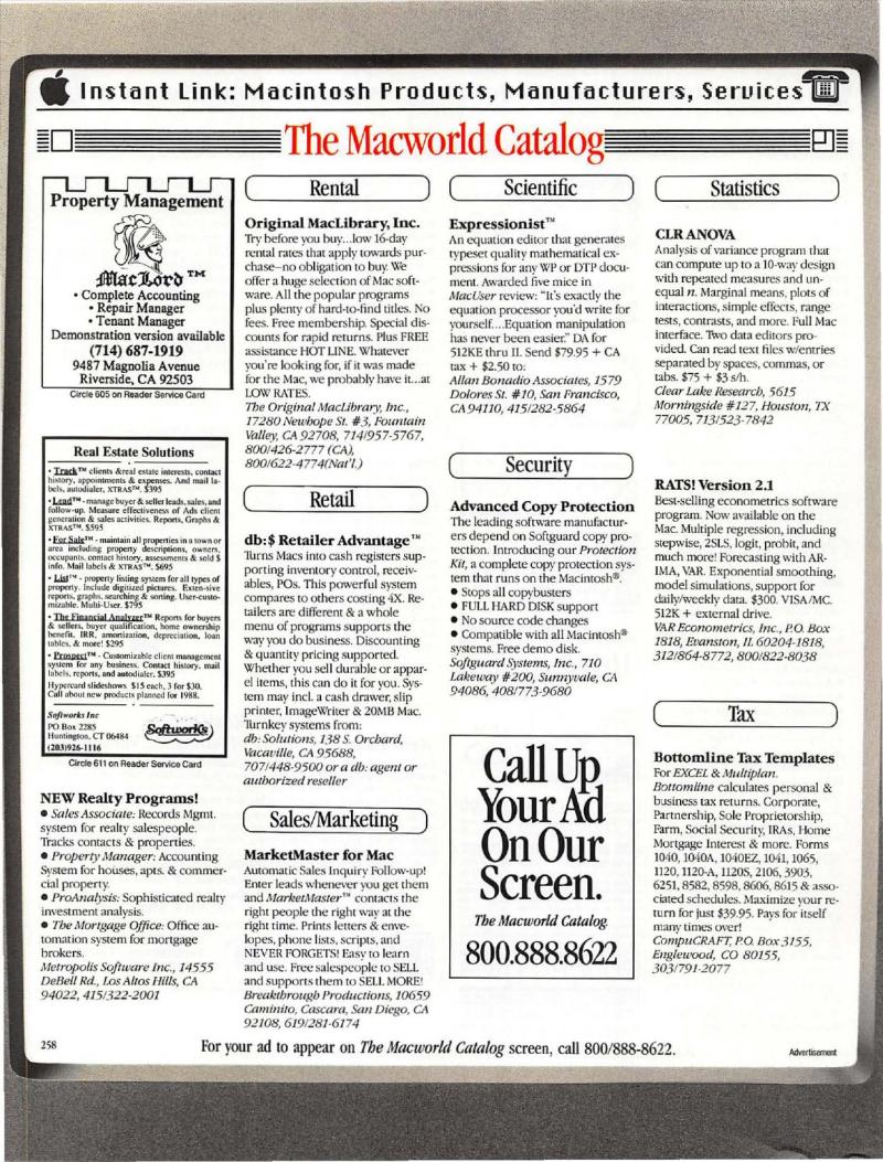 MacWorld 8804 April 1988 — page 260