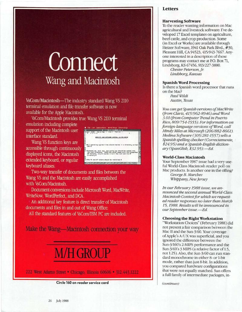 MacWorld 8807 July 1988 — page 28
