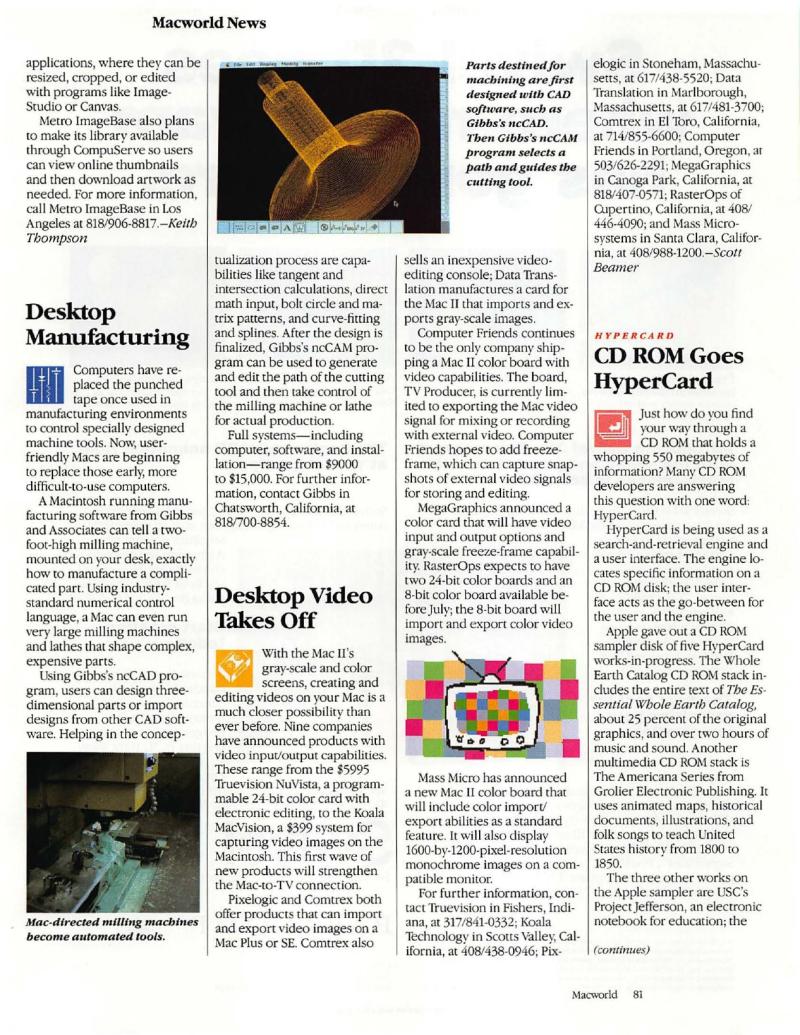 MacWorld 8807 July 1988 — page 89