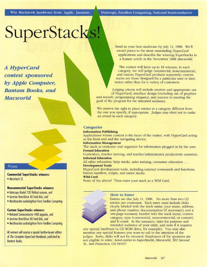 MacWorld 8807 July 1988 — page 135