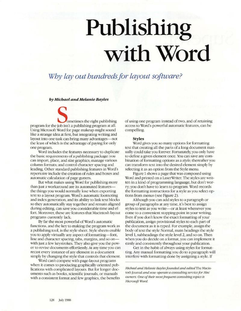 MacWorld 8807 July 1988 — page 136