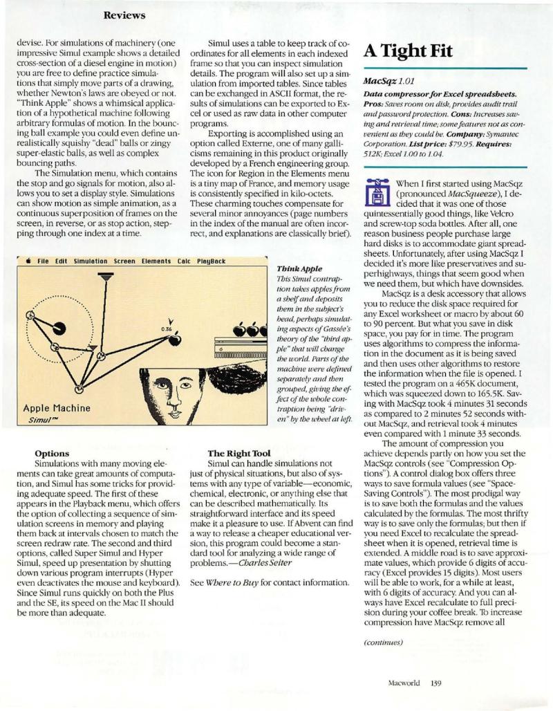 MacWorld 8807 July 1988 — page 147