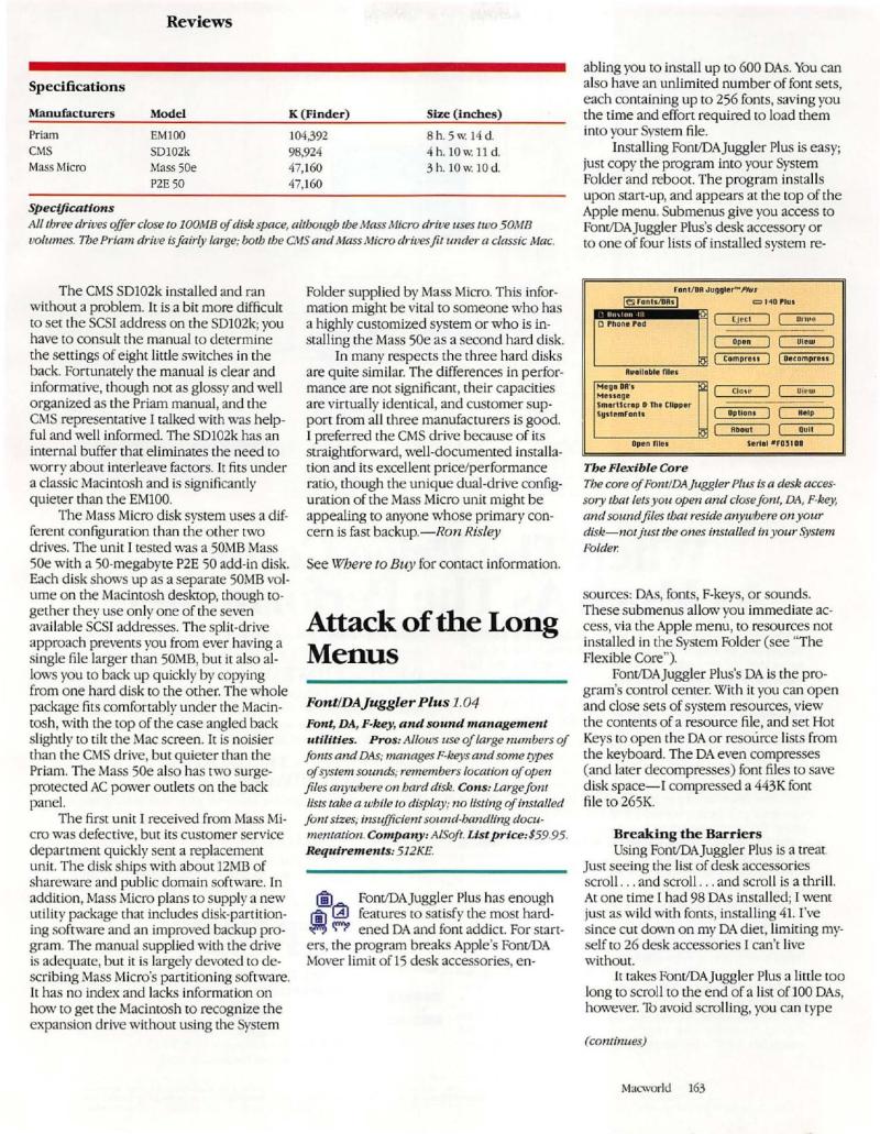 MacWorld 8807 July 1988 — page 171