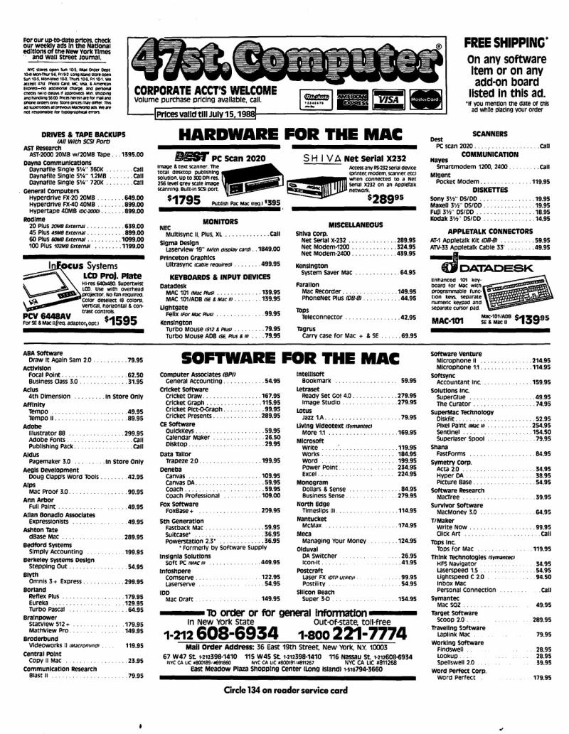 MacWorld 8807 July 1988 — page 256