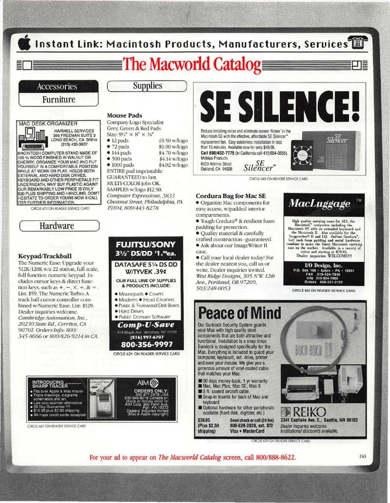MacWorld 8807 July 1988 — page 261