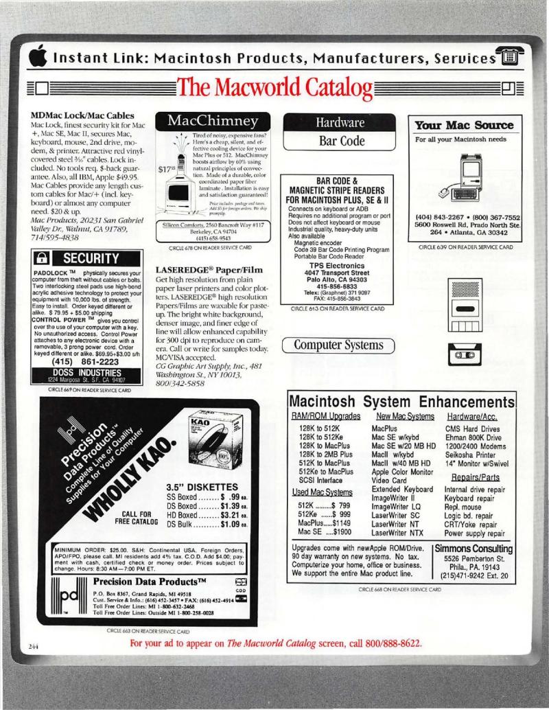 MacWorld 8807 July 1988 — page 262
