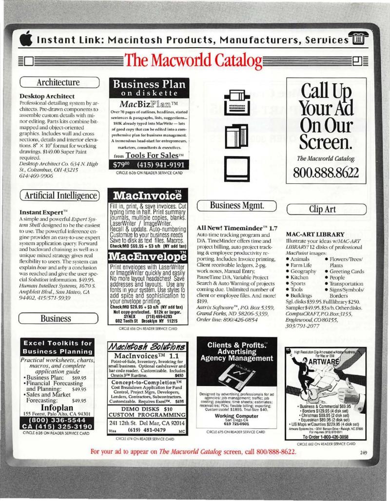 MacWorld 8807 July 1988 — page 267