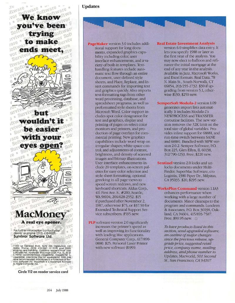 MacWorld 8807 July 1988 — page 284