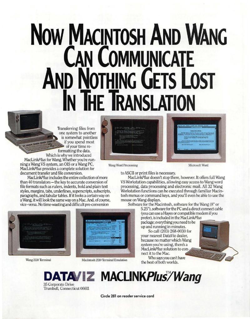 MacWorld 8811 November 1988 — page 18