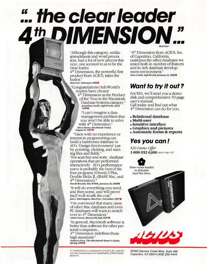 MacWorld 8811 November 1988 — page 26