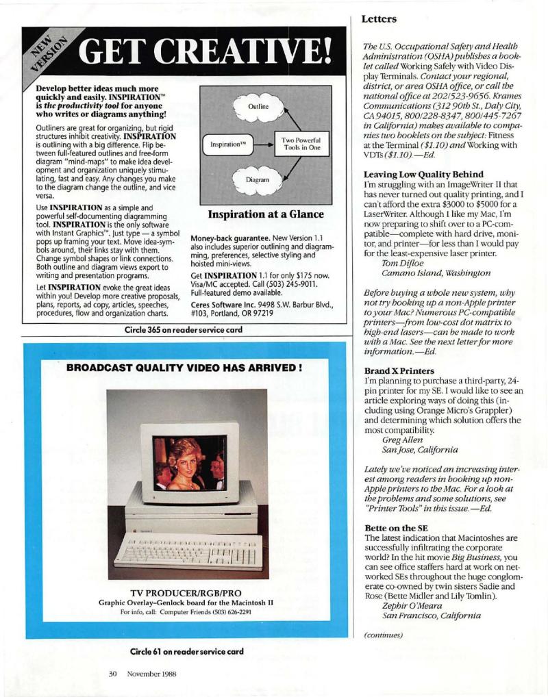 MacWorld 8811 November 1988 — page 32