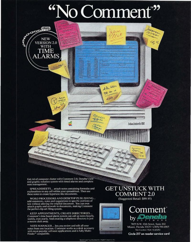 MacWorld 8811 November 1988 — page 33