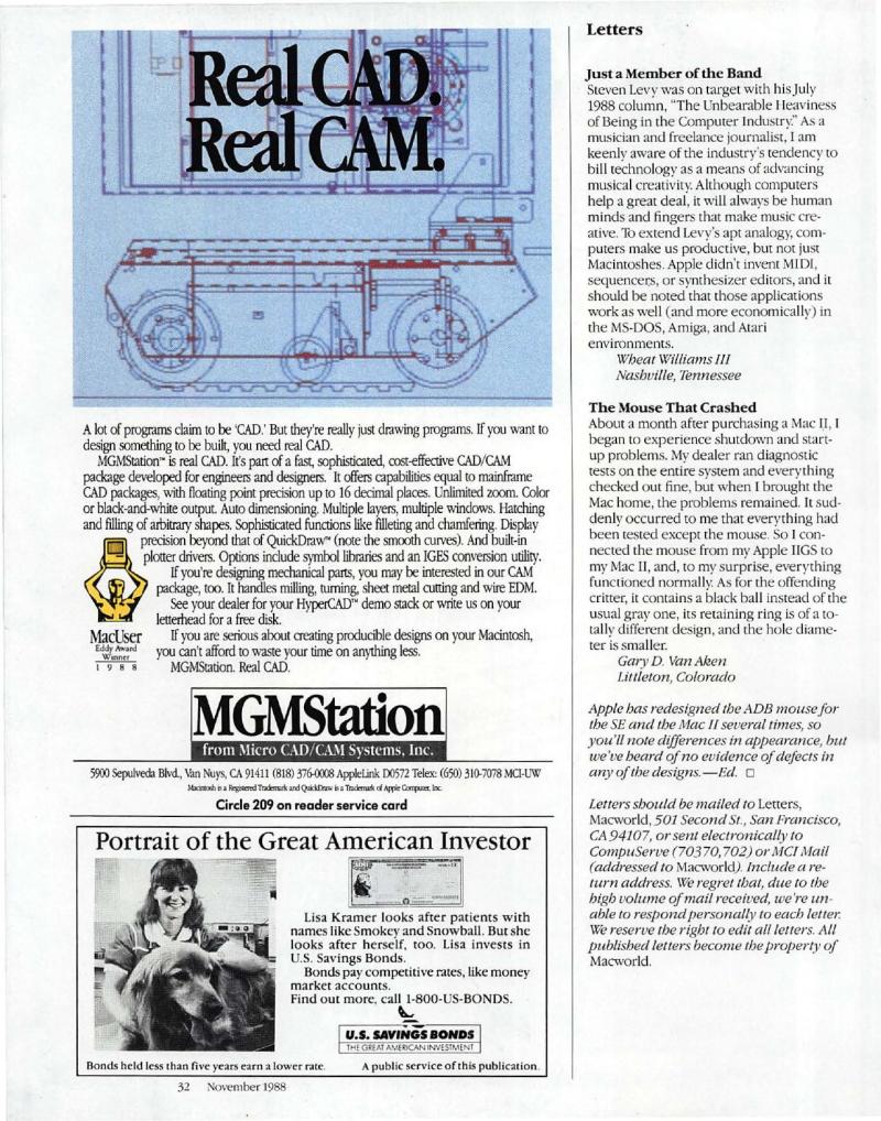 MacWorld 8811 November 1988 — page 34