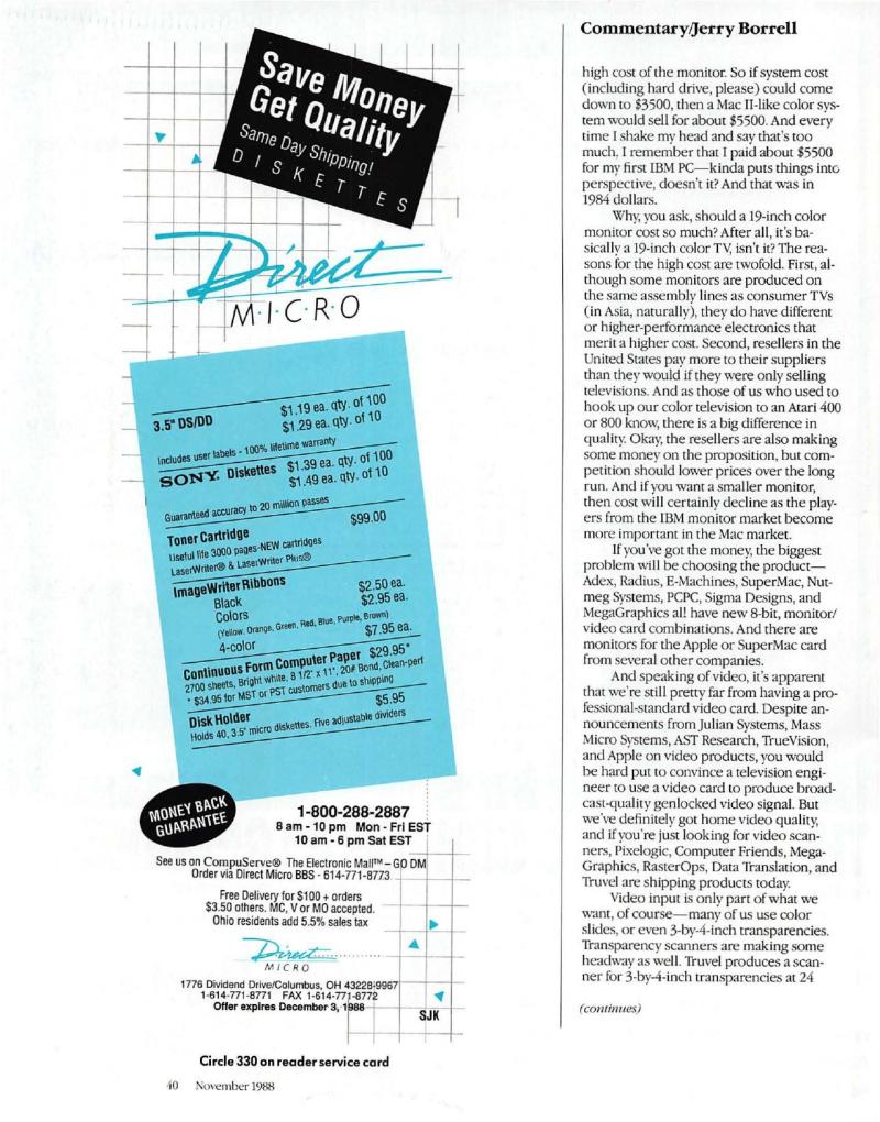 MacWorld 8811 November 1988 — page 42