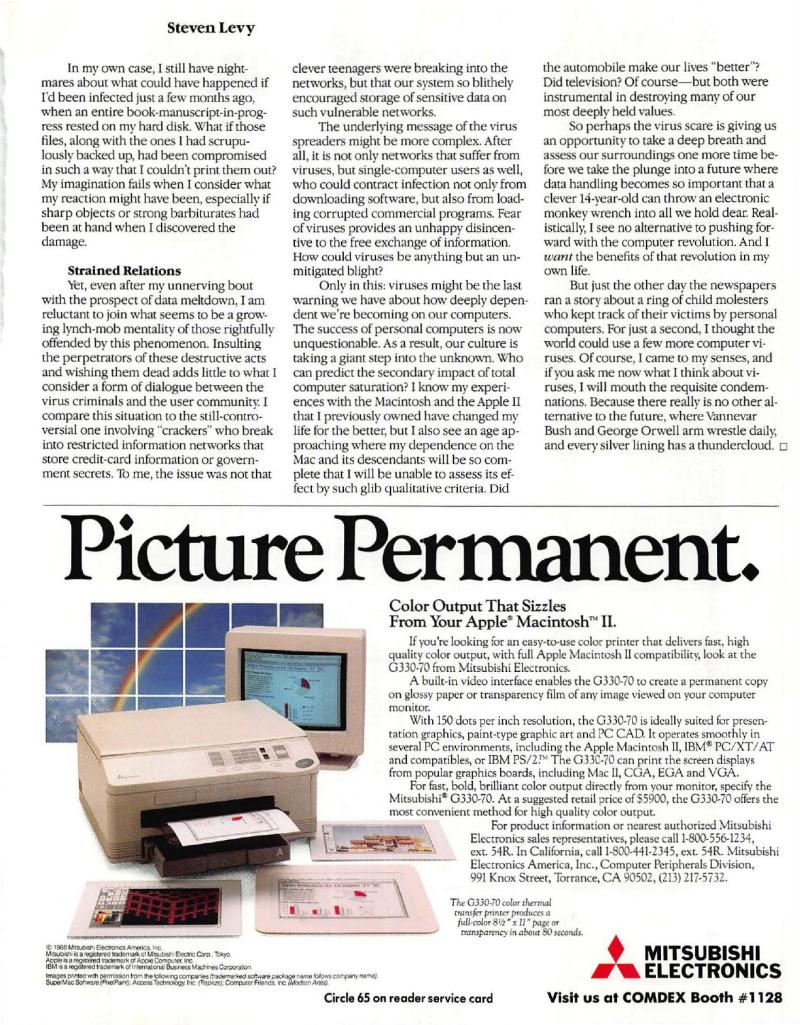 MacWorld 8811 November 1988 — page 66