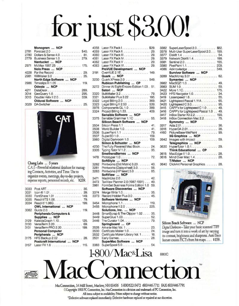 MacWorld 8811 November 1988 — page 91