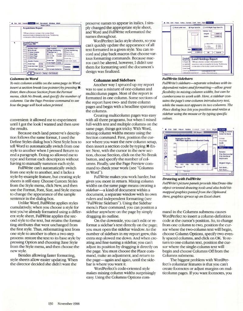 MacWorld 8811 November 1988 — page 134