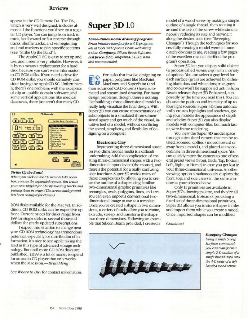 MacWorld 8811 November 1988 — page 158