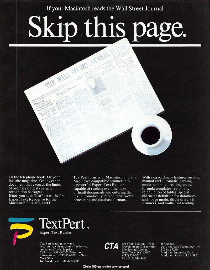 MacWorld 8811 November 1988 — page 191