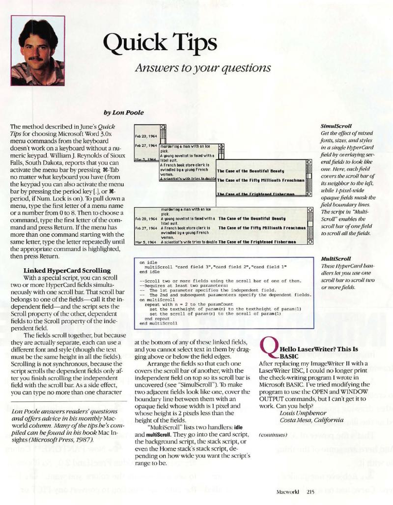MacWorld 8811 November 1988 — page 219