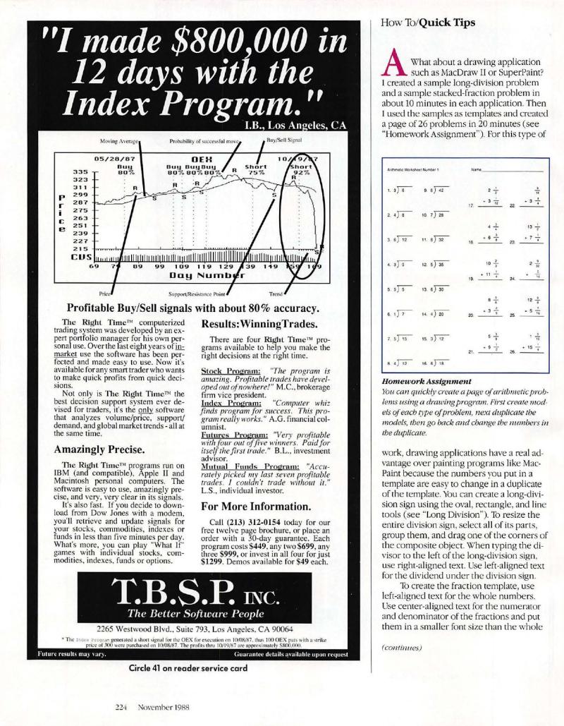 MacWorld 8811 November 1988 — page 228